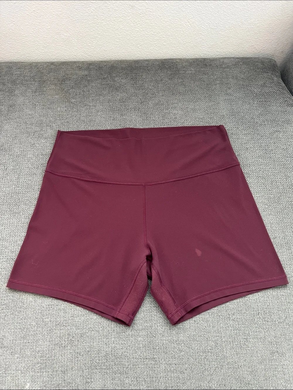 lululemon athletica Deep Maroon High-Rise Bike Shorts
